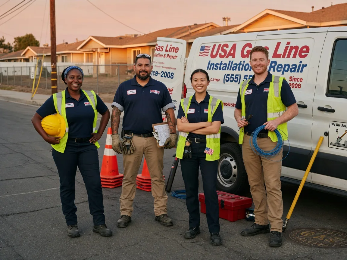 Gas Line Installation company in Augusta, NJ